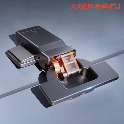 use炬森nADNGL子星系列缓冲铰链重双J门专用厨衣柜木门