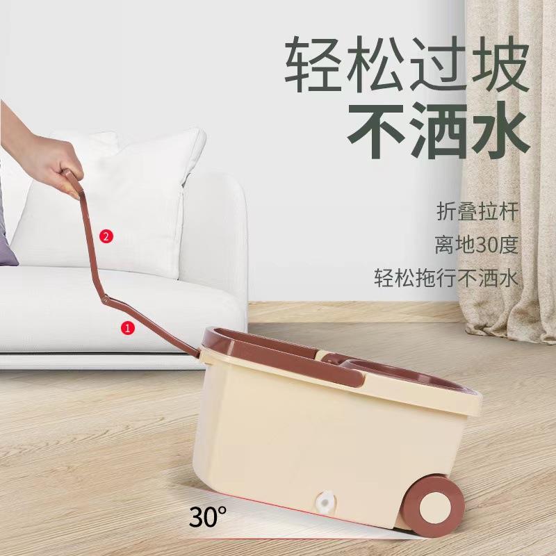 7N免手压洗拖把桶7旋转42794拖把自动甩干双驱动手拖布墩桶布地拖