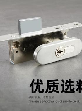 窄框门方舌锁包框门插销有框门中间锁地弹簧锁平开UYG地铝合锁金