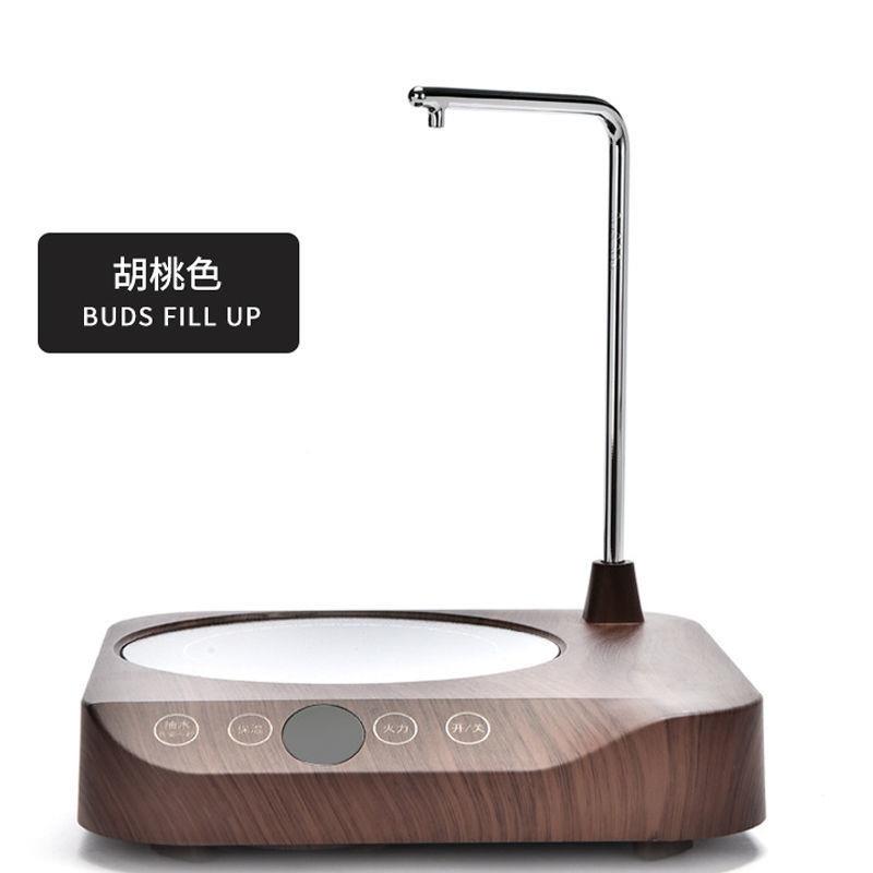 动水煮茶煮器套装玻璃茶壶办公室煮蒸茶自器烧上水壶家QPD用电陶