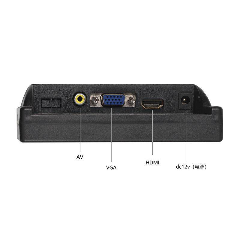 7车载器显示监器vga/视hdmi/AV寸视频监FUP视电脑副屏高清倒车显