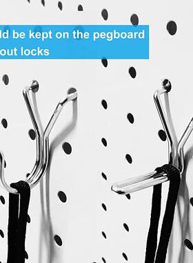 件属钩子收纳盒配1P20C仓库厨房金KNW墙面衣服工具收纳洞洞板挂钩