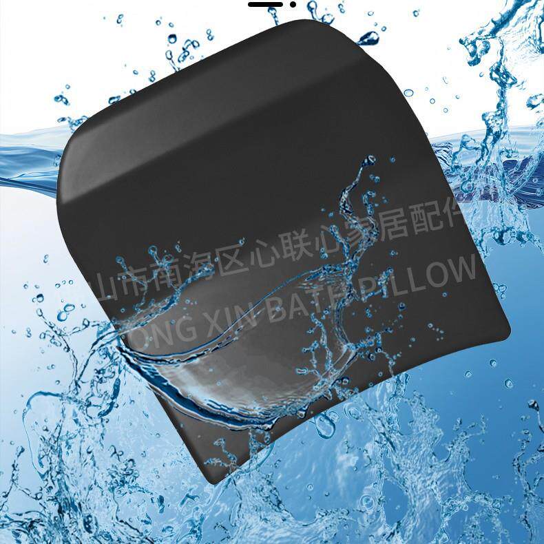 奢华舒适凝高浴缸枕密度水家用商胶用按摩浴缸配件JUH小批量订防