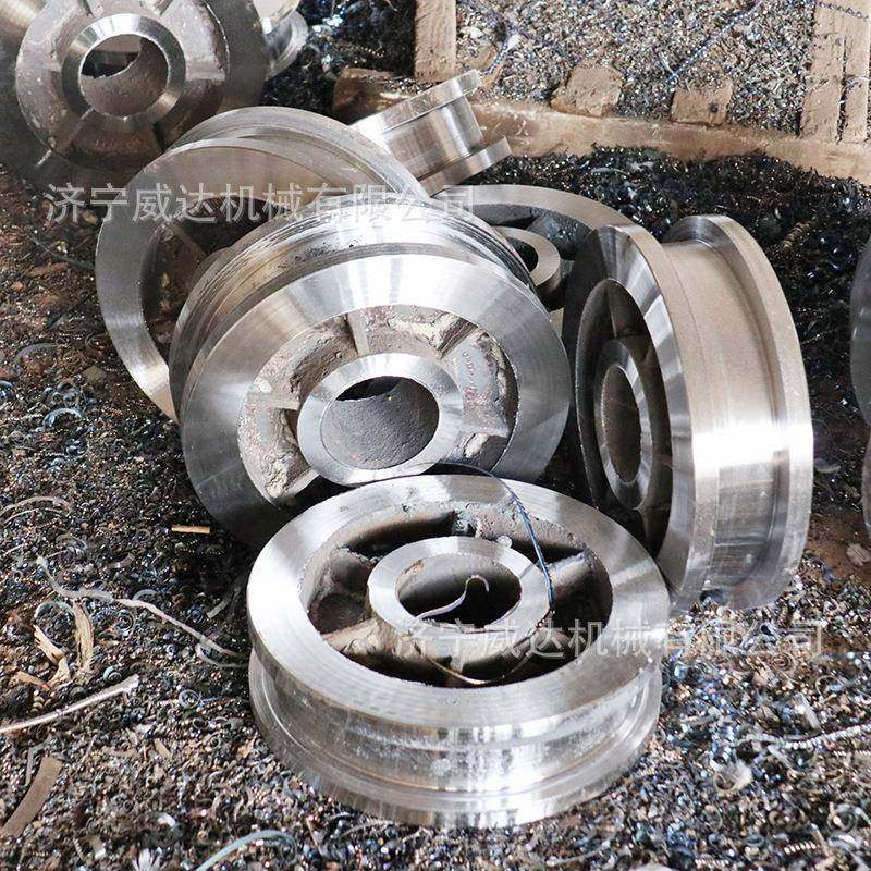 矿车轨600轨距矿对车轮OUM对火车道轮矿用固定式轮翻斗平板矿车轮