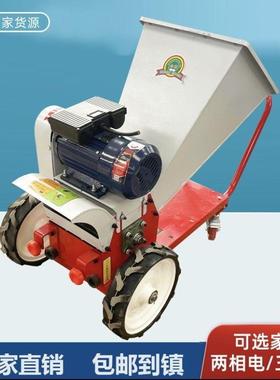 便携式油铡果草机柴机款汽油机秸秆树枝粉剪碎机园林PTO园修干湿