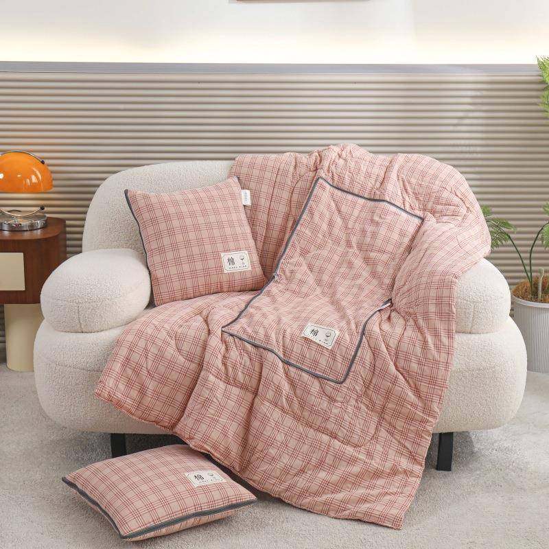 用抱枕被子两全无印抱枕棉办室午抱睡枕被汽车靠枕毯子二合一公多,居家布艺,抱枕被,淘宝优惠券,粉丝福利购,淘宝优惠卷