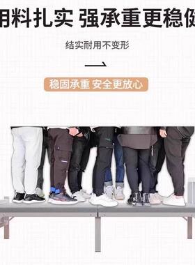 折叠床人床家用易简午休小床CXE1米2加人床成单人宿舍租房双硬板