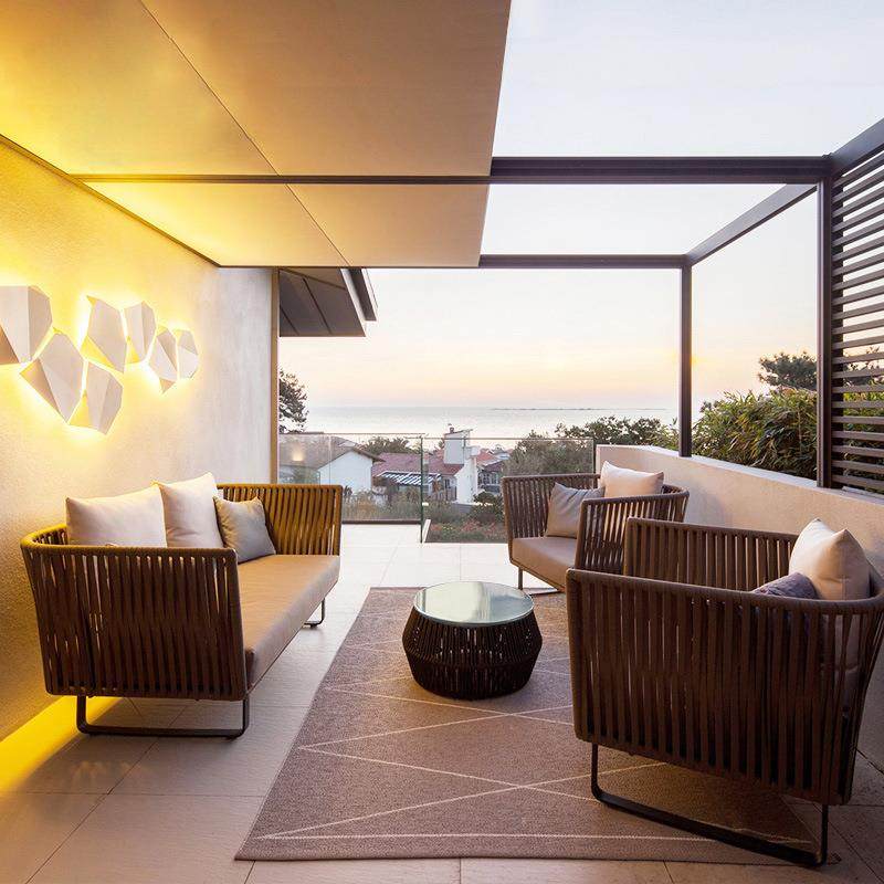 户外发庭院防人水阳台藤椅茶几组合230三藤藤编沙发椅露台休闲沙,住宅家具,户外沙发,淘宝优惠券,粉丝福利购,淘宝优惠卷