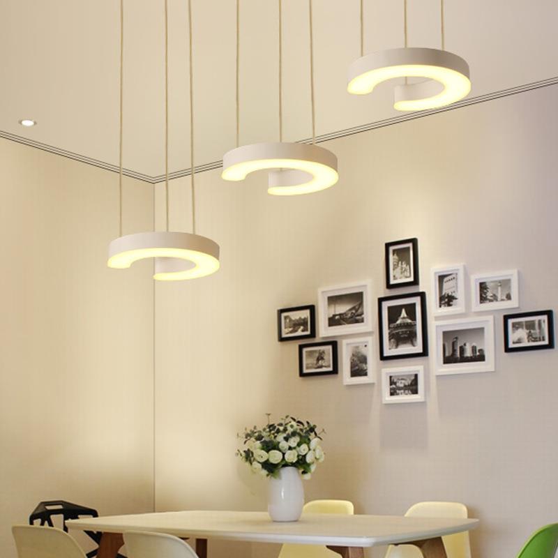 c字型灯LCSc形前台现代简异型灯创意组合约办公室吧具餐厅卧室台