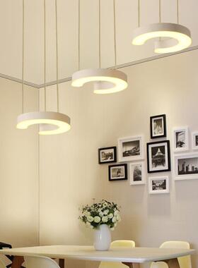 c字型灯LCSc形前台现代简异型灯创意组合约办公室吧具餐厅卧室台