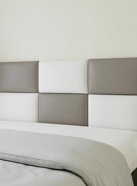 床头软包靠背榻榻F97M99H8米墙墙围贴民宿酒店无板头防床撞垫软包