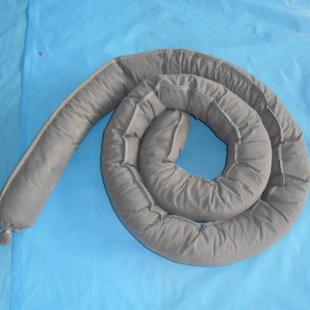 灰色吸液索吸液袜化学品危险品吸附棉条吸液棉条7.6CM 3.6M