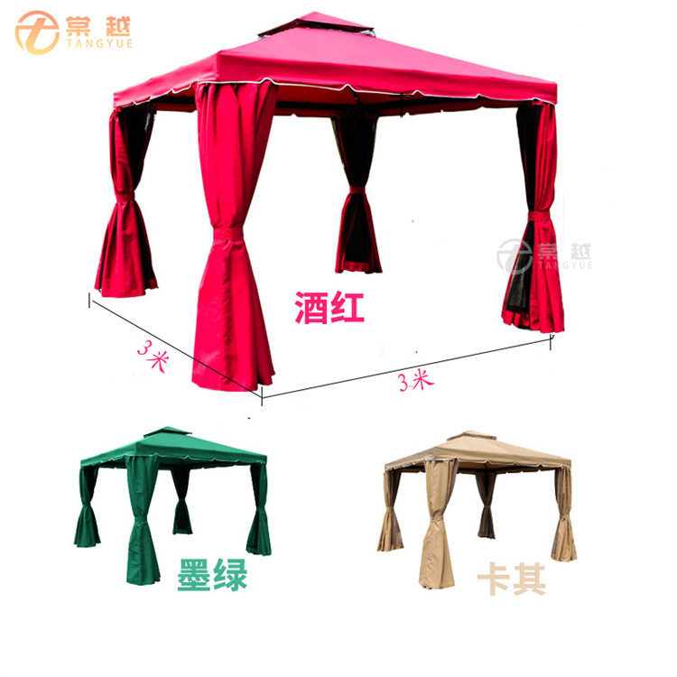罗马帐篷户外凉亭商用帐篷花园别墅庭院遮阳篷室外汽车雨棚婚庆