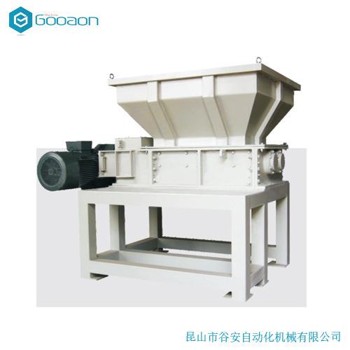 金属制品粉碎机械设备铜件铝罐铁桶撕碎破碎机器双轴碎料不卡机