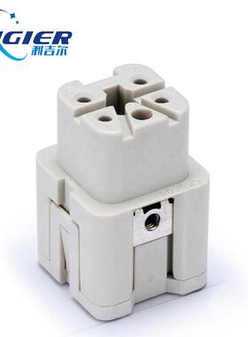 唯恩HA-004-FS重载连接器4芯10A防水矩形连接器供应