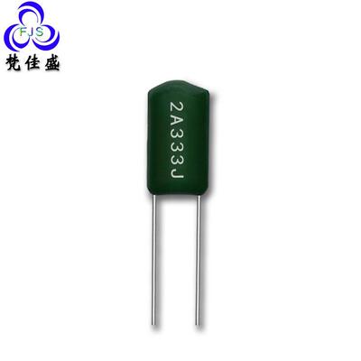 涤纶电容CL11电容器2A333J0.033UF/100V33NF直插