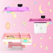 电子婴儿秤婴幼儿测量体检仪0 3岁卧式 测量身高体重仪