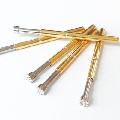 P125-H九爪梅花头2.0MMPCB测试针探针弹簧针顶针一包100个