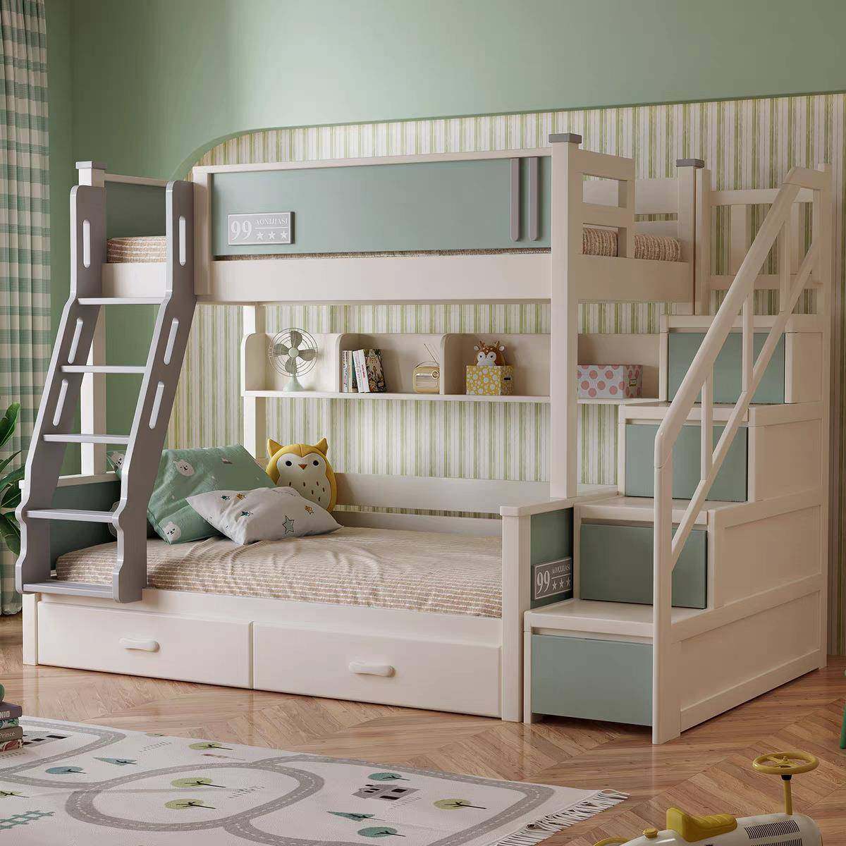 多功能组合子母床母子床上下铺床儿童上下床实木男孩双层床高低床,农用物资,其他肥料,淘宝优惠券,粉丝福利购,淘宝优惠卷