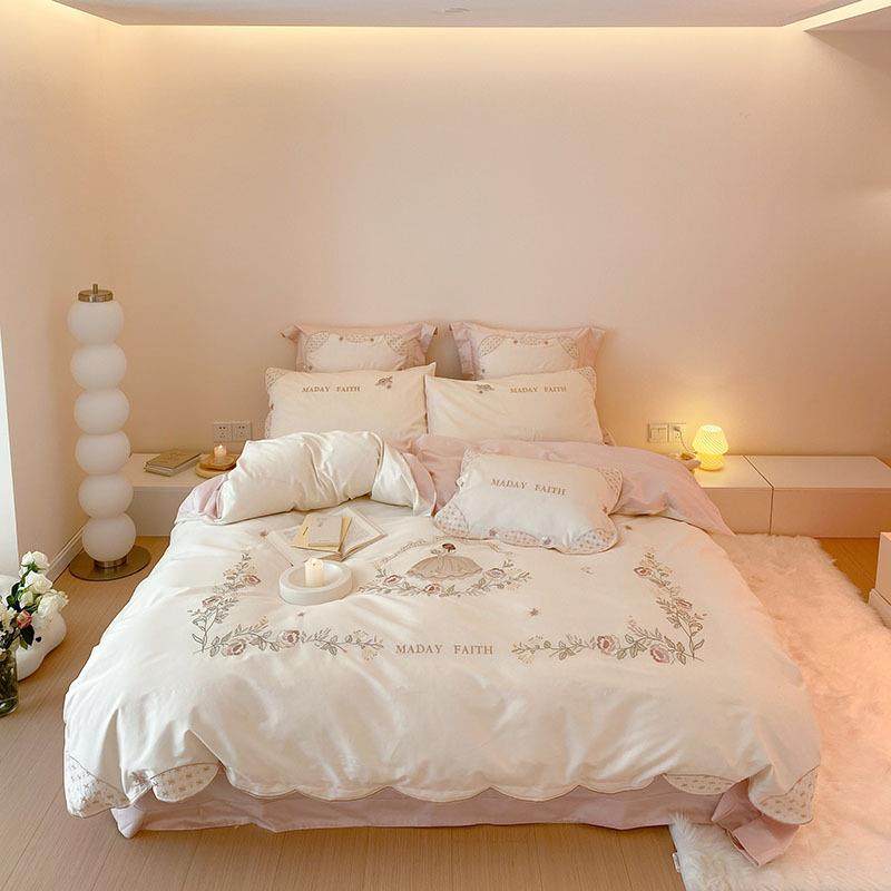 100支公主风四件套少女心全棉纯棉女孩粉色儿童床单被套床上用品,农用物资,其他肥料,淘宝优惠券,粉丝福利购,淘宝优惠卷