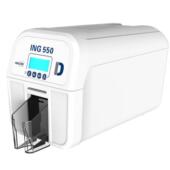 译维ING550ING550D彩色证卡打印机员工工作证IC门禁制卡机