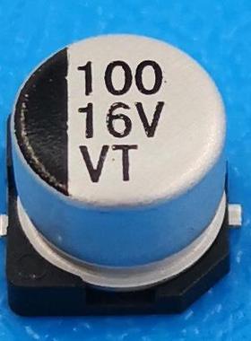 16V100uF贴片电解电容VT6.3*5.4100uF16V贴片铝电解电容