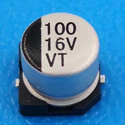 16V100uF贴片电解电容VT6.3*5.4100uF16V贴片铝电解电容