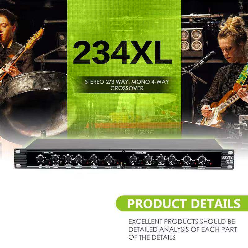 234XL专业舞台演出音响设备音频处理器创新效果器混音混音效果器