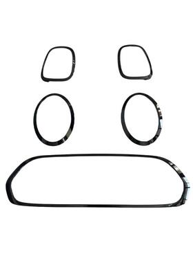 大灯黑框尾灯中网格栅外框适用于迷你mini灯框F55/F56/F57改装R55