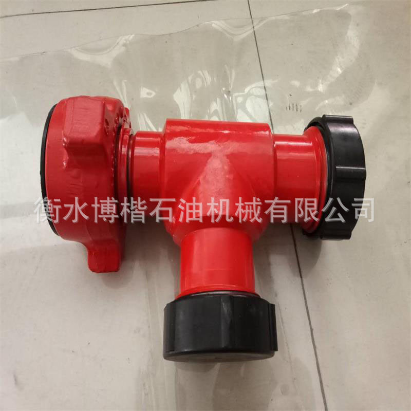 现货2寸1502高压由壬三通高压由壬T型变径三通丝扣三通35CrMo