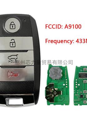 适用于起亚4键智能钥匙95440-A9100,FCCID:SY5YPFGE04,434MHZ