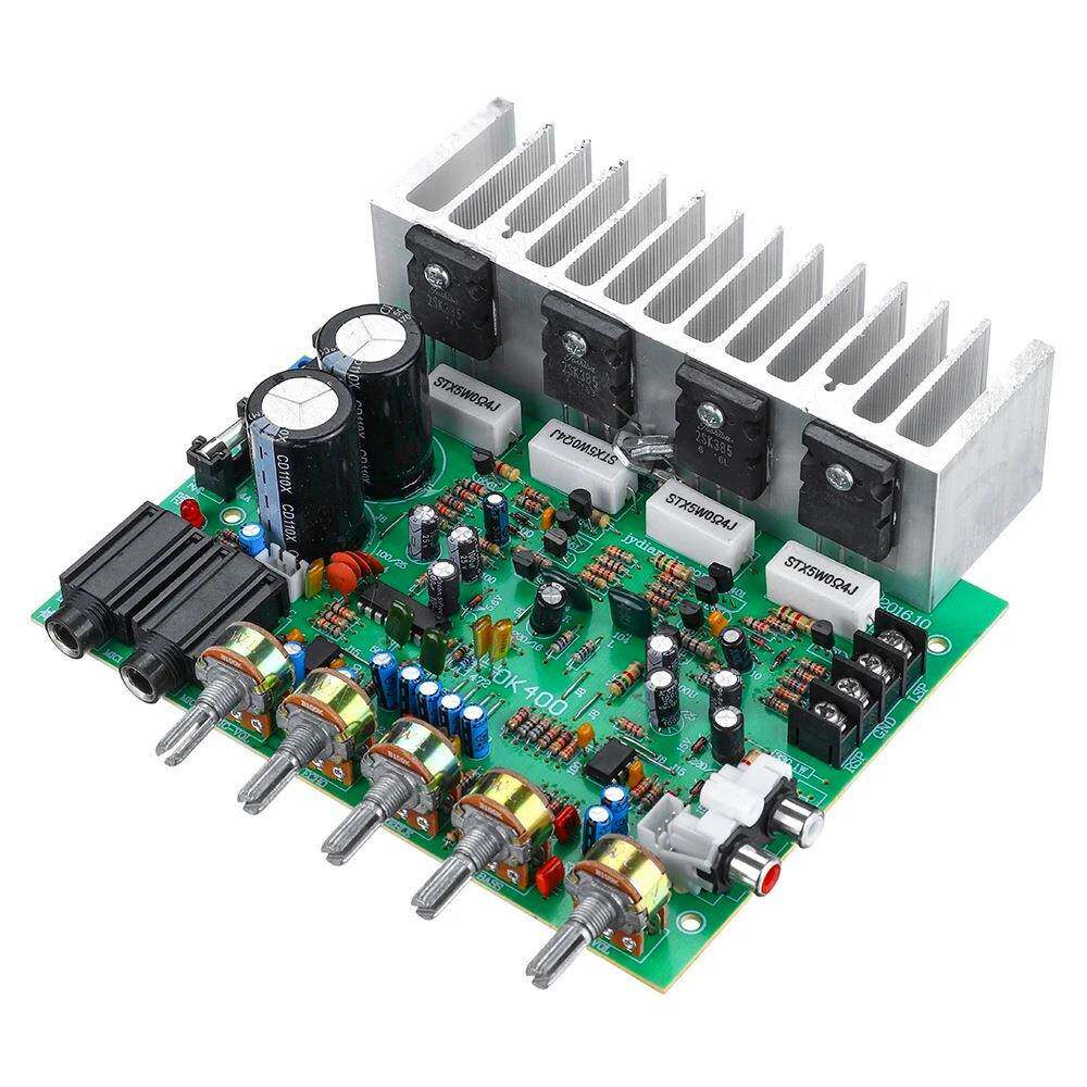 OK400250W2.0卡拉OK混响功放板双AC20-26V驱动