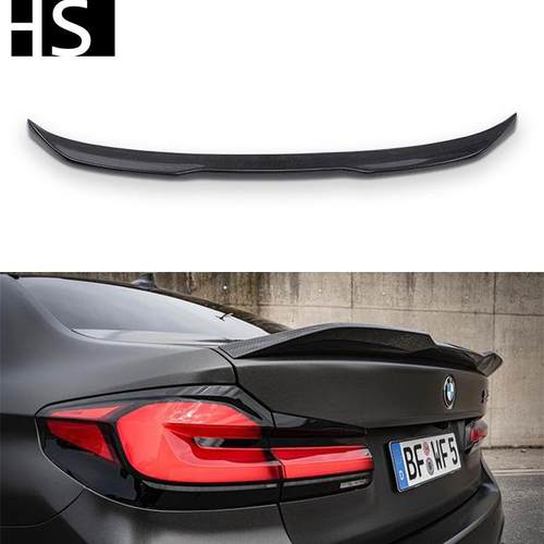 适用于17-22年宝马5系G30G38/M5F90改装DA款碳纤维尾翼扰流板