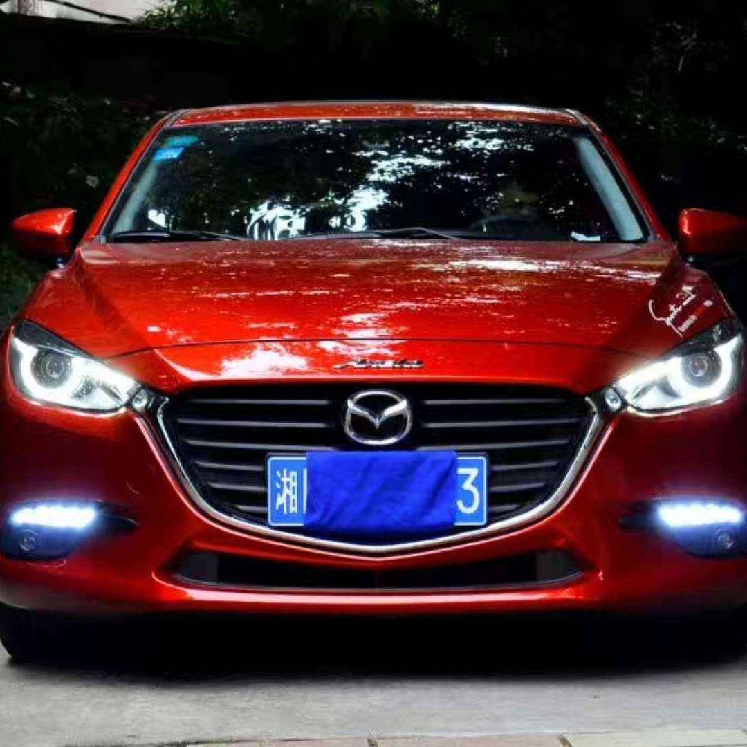 适用于17款马自达3新昂克赛拉日行灯昂科塞拉LED日间行车灯改装
