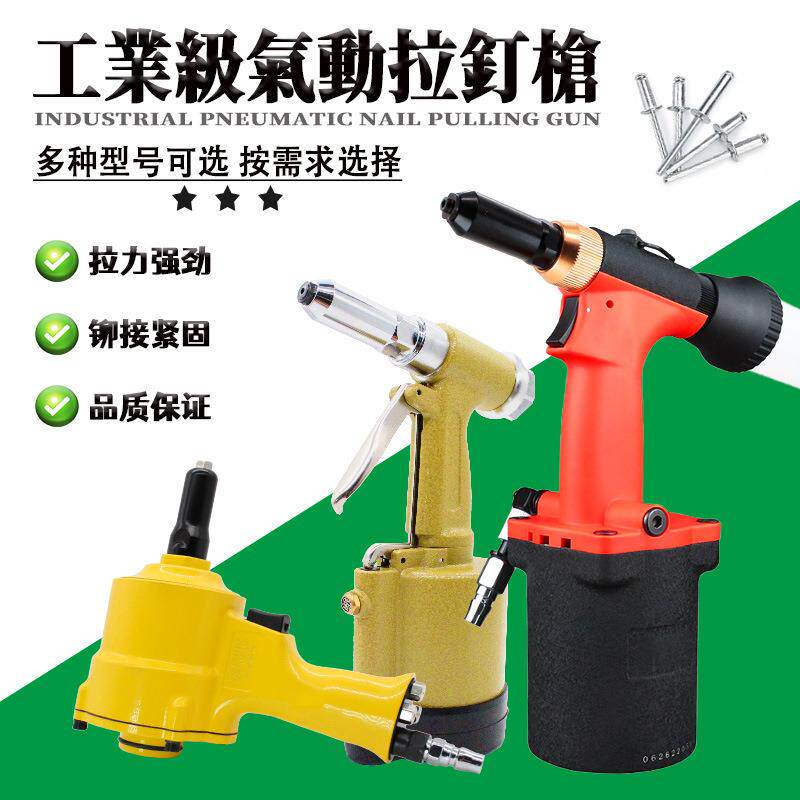 气动铆钉枪两爪枪式拉钉枪工业级抽芯铆钉钳铆钉机拉铆枪铝钉