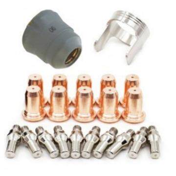 等离子电极割嘴PT60电极喷嘴保护帽支架涡流环22件52582