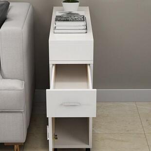 客厅沙发边柜边几侧柜简约现代夹缝抽屉式收纳柜扶手柜缝