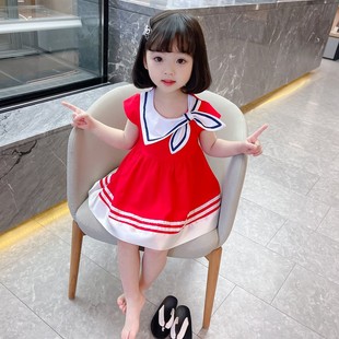 女童裙子女宝宝连衣裙一周岁两岁半三到四多五6小女孩夏装衣服春7