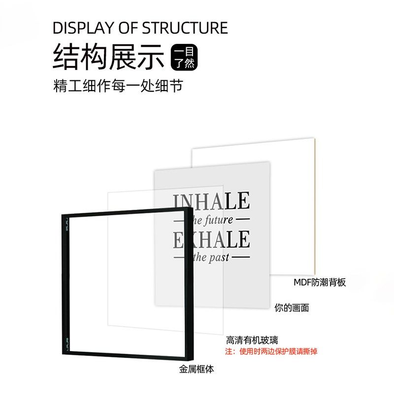 空白黑色相框正方形窄边空框铝合金画框装裱金属方形框架挂墙定制,家居饰品,相框/画框,淘宝优惠券,粉丝福利购,淘宝优惠卷