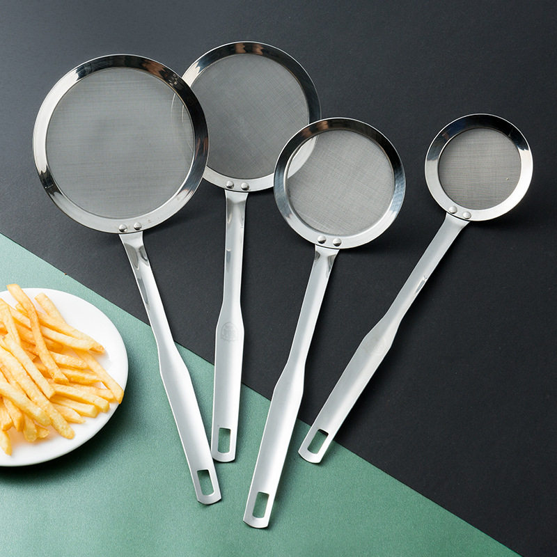 不锈钢家用隔油勺过滤网筛火锅打沫勺超细漏勺厨房滤油勺浮沫大号,家庭/个人清洁工具,水槽沥水袋,淘宝优惠券,粉丝福利购,淘宝优惠卷