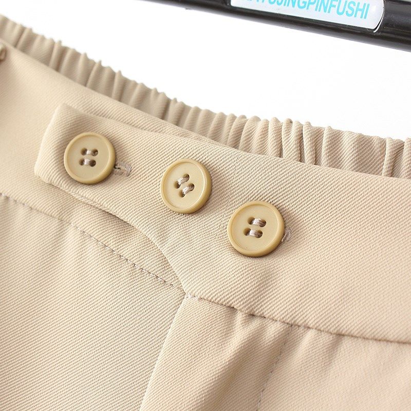 胖妹妹mm大码西裤女春夏直筒裤高腰宽松显瘦工作服职业装垂感百搭