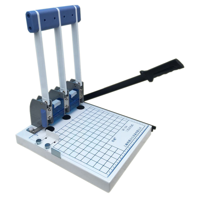 三孔档案装订机三孔干部人事档案专用装订机3孔打孔机孔径5mm包邮