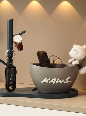 入户鞋柜玄关钥匙置物架收纳摆件门口客厅家居装饰品乔迁新居礼品