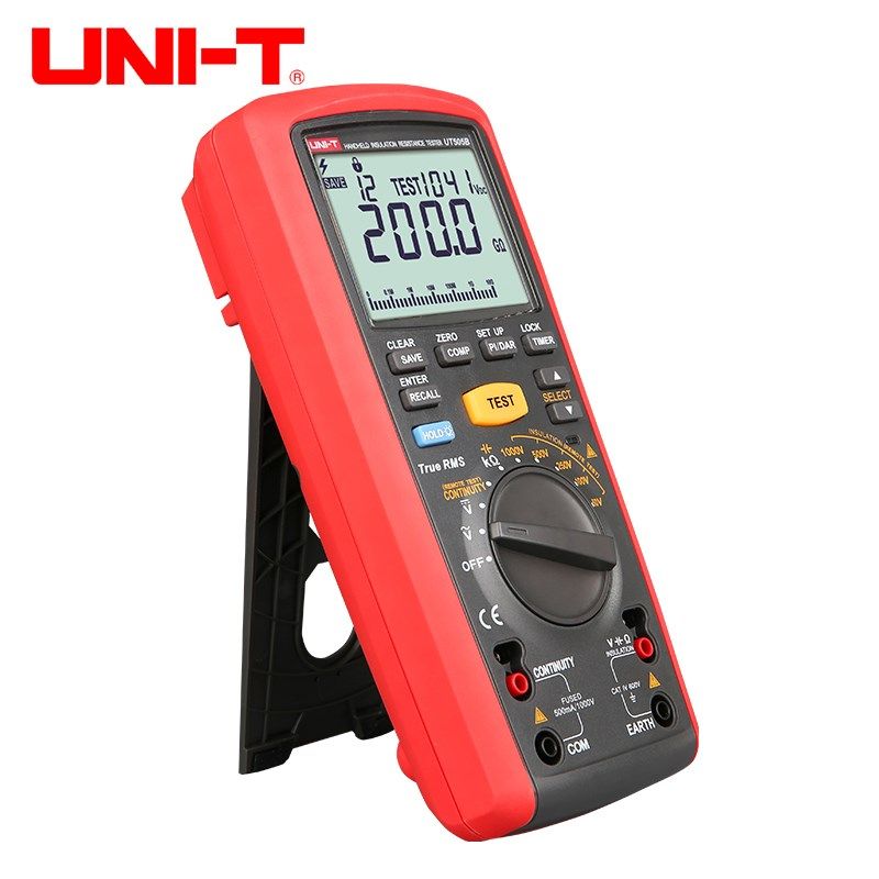 优利德UT505A/UT505B手持绝缘电阻测试便携式数字兆欧表电子摇表