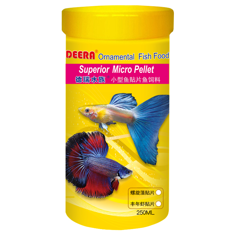 贴片鱼粮孔雀鱼饲料鱼食小型鱼热带鱼灯科鱼幼鱼开口观赏鱼通用型