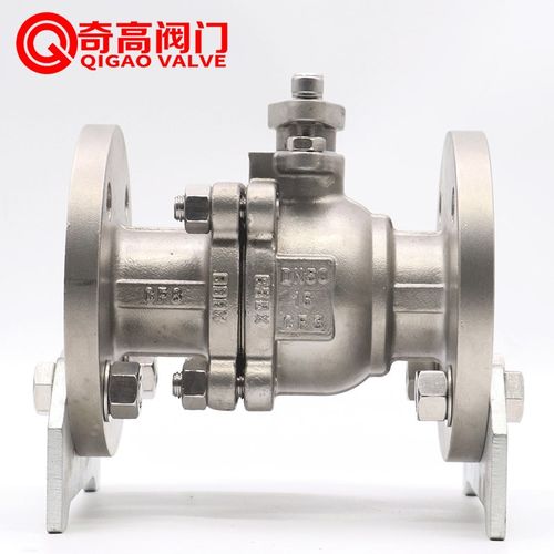 304不锈钢法兰球阀Q41F-16P阀门316二片式软密封管道阀手柄开关阀