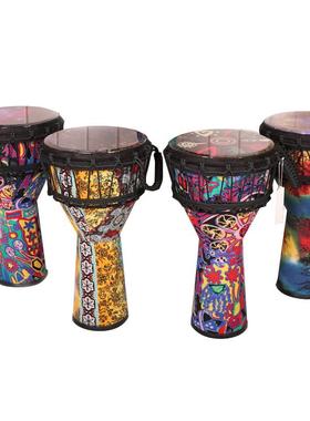 11寸PVC成人初学者丽江小12寸专业演奏手鼓手拍鼓非洲鼓调音