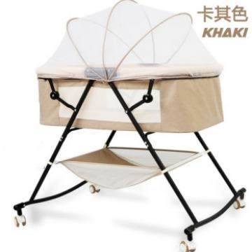 婴儿床带蚊帐可推行布艺铁款宝宝摇床,收纳整理,烫衣板及配件,淘宝优惠券,粉丝福利购,淘宝优惠卷