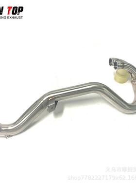 KTM250EXC/400/450EXC改装越野车4冲前段不锈钢钛合金排气管04-07