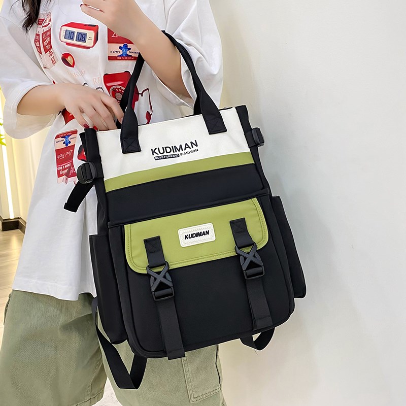 小学生补习手提双肩背中学补课包减负双肩包大容量课外美术收纳包